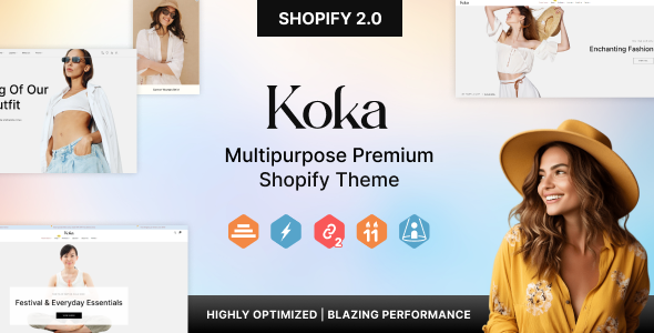 Koka-多功能服装店Shopify主题