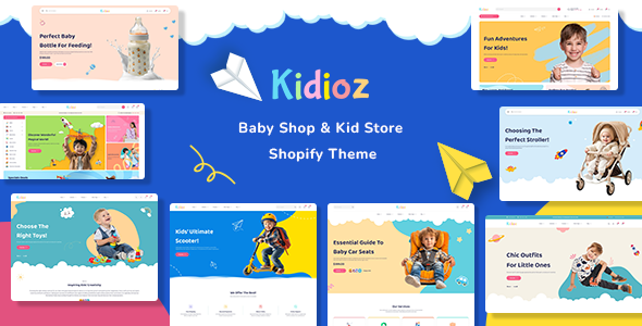 Kidioz-婴儿用品店和儿童用品店Shopify主题