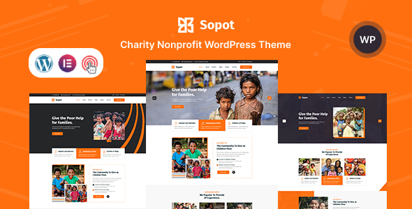 Sopot-慈善非营利筹款WordPress主题