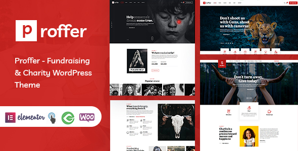 Proffer-筹款和慈善WordPress主题