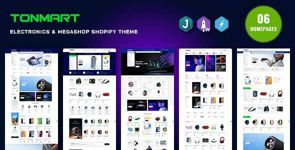 Tonmart-电子和多用途Shopify主题