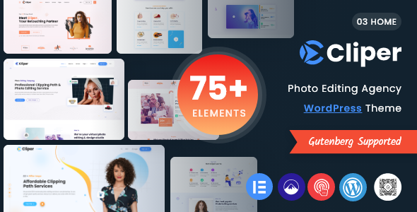 Cliper-Clipping Path Agency WordPress主题