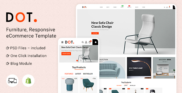 点家具Shopify响应式主题