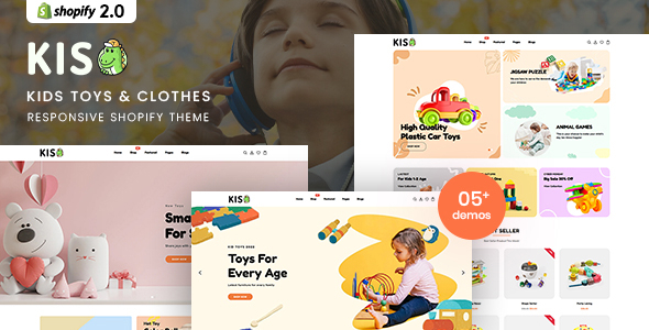 Kiso-儿童玩具和服装Shopify 2.0主题