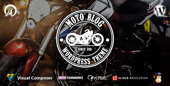 Motoblog-摩托车爱好者的WordPress主题