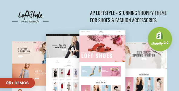 Ap Loftstyle-鞋子和时尚配饰Shopify主题