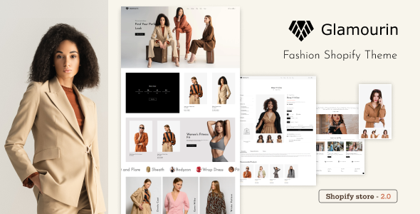 Glamourin-服装店Shopify主题