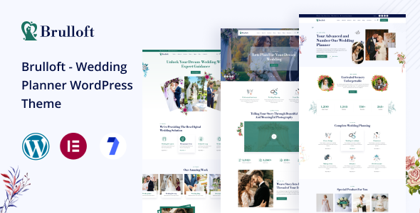 Brulloft–婚礼策划WordPress主题