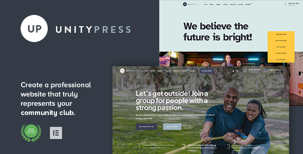 UnityPress-社区俱乐部WordPress主题