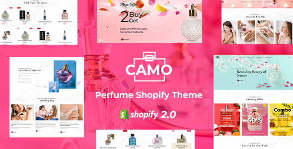 Camo-香水店Shopify主题