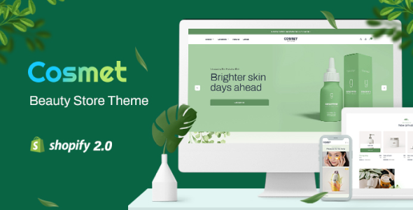 Cosmet：天然护肤产品的创新Shopify 2.0主题