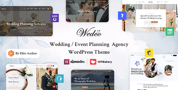 WedCo-婚礼WordPress主题