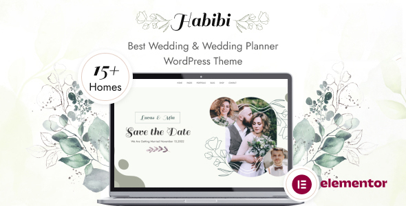 Habibi-婚礼&婚礼策划WordPress主题