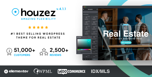 Houzez-房地产WordPress主题