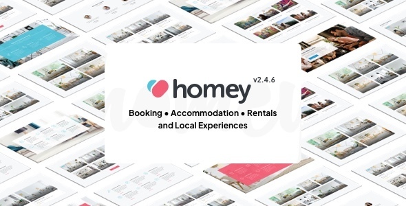 Homey-预订和租赁WordPress主题