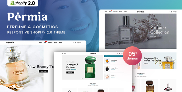 Permia-香水和化妆品Shopify 2.0主题