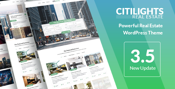 CitiLights-房地产WordPress主题
