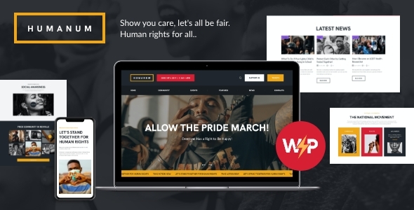 Humanum-人权WordPress主题