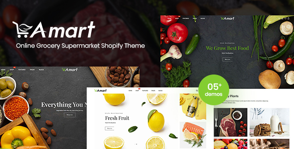 Amart-在线杂货超市Shopify主题