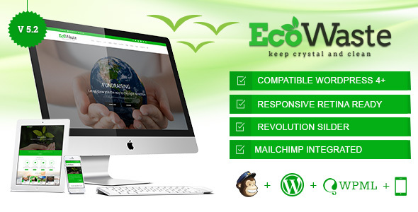 EcoWaste-环保WordPress主题