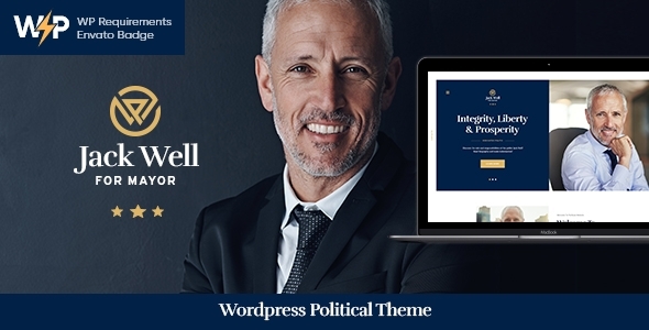 Jack Well |选举活动和政治WordPress主题