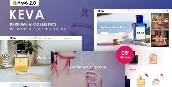 Keva-香水和化妆品Shopify主题