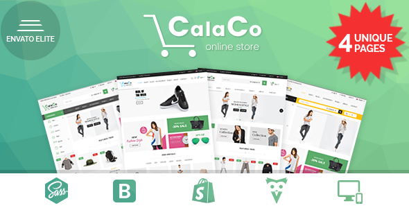 SP Calaco-服装和时尚Shopify主题
