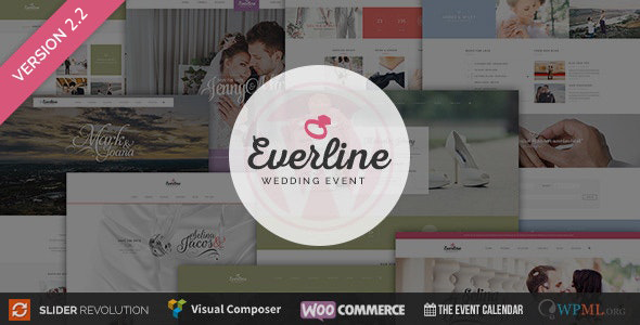 婚礼活动-Everline WordPress主题