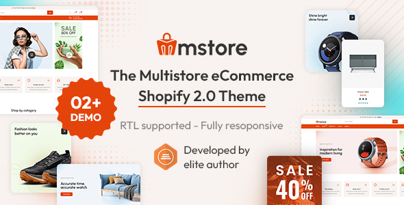 Mmstore-多店电子商务Shopify主题