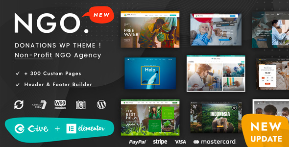 Ngo-慈善捐赠WordPress