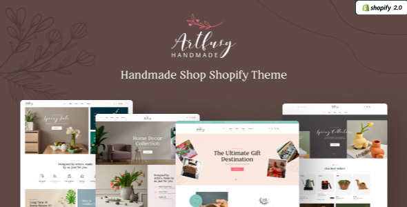 Artfusy–手工艺品店Shopify主题