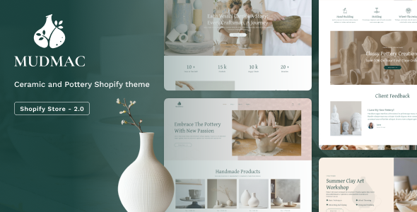 Mudmac-手工商店Shopify主题