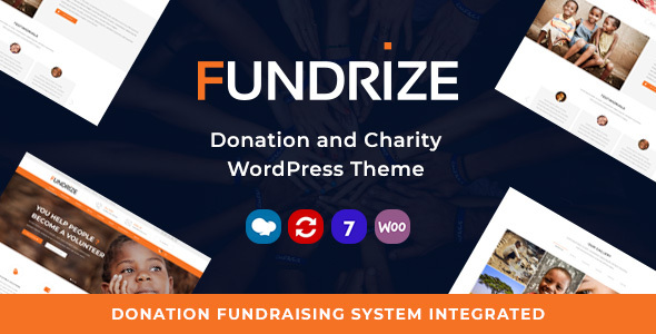 Fundrize |响应式捐赠和慈善WordPress主题