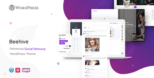 Beehive-社交网络WordPress主题