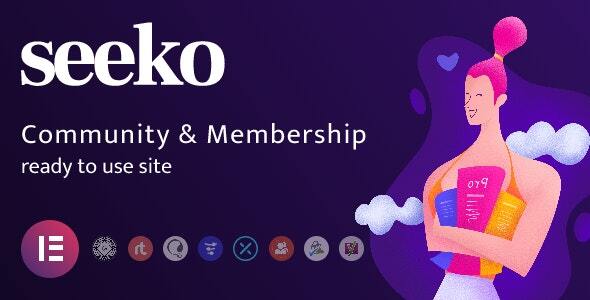 Seeko-社区网站建设者WordPress主题