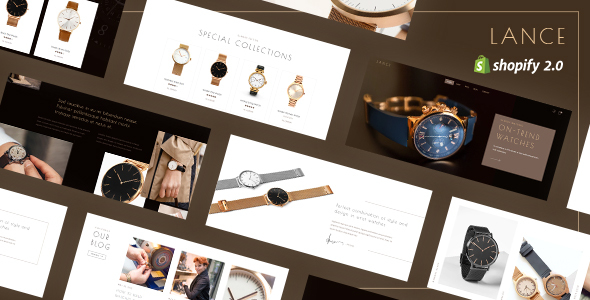 Lance-手表商店Shopify主题