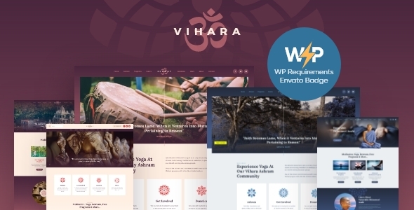 Vihara |道场东方佛教寺庙WordPress主题+RTL