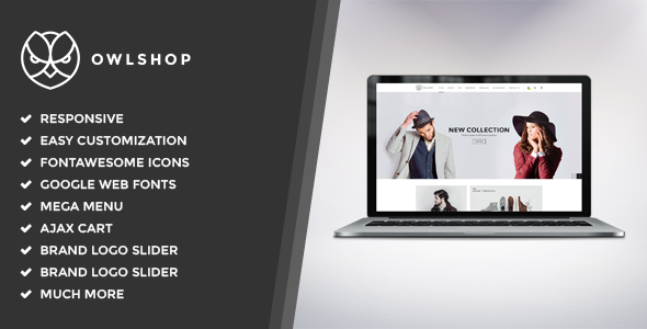 Owlshop-极简主义电子商务Shopify主题