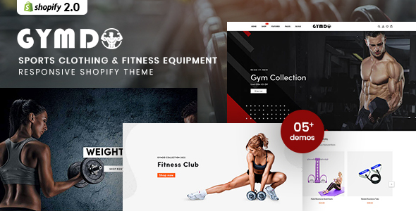 Gymdo-运动服装和健身器材Shopify主题