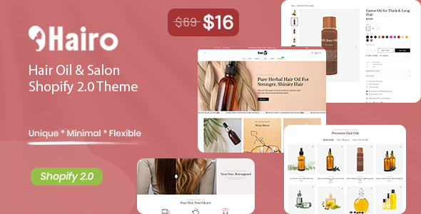 Hairo-发油Shopify 2.0主题