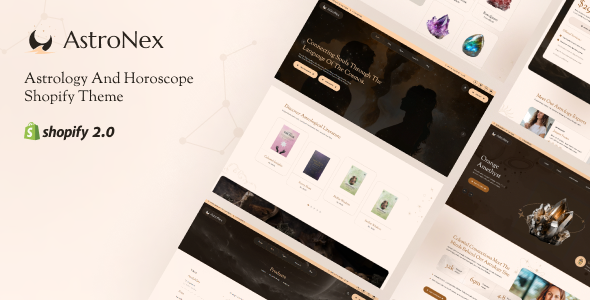 Astronex-占星术，星座宝石店Shopify主题