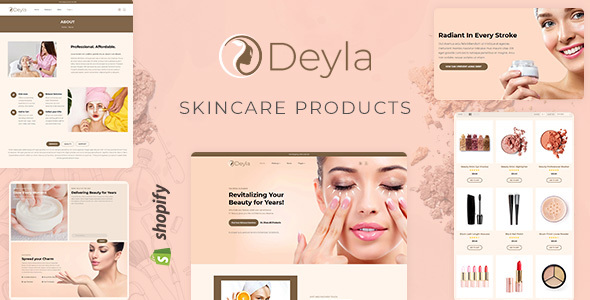 Deyla-护肤品Shopify商店