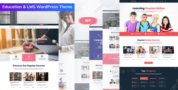 Bookflare-现代教育和LMS WordPress主题