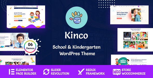 Kinco-幼儿园WordPress主题