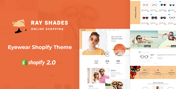 Rayshades-眼镜店Shopify主题
