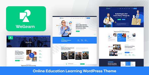 Wellearn-在线教育学习WordPress主题