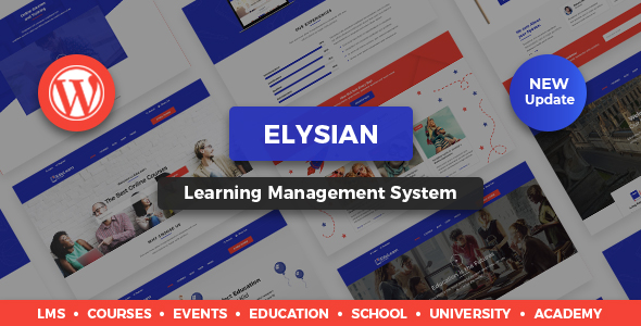 Elysian-WordPress学校主题+LMS
