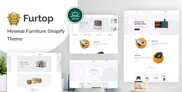 Furtop–最小家具Shopify主题