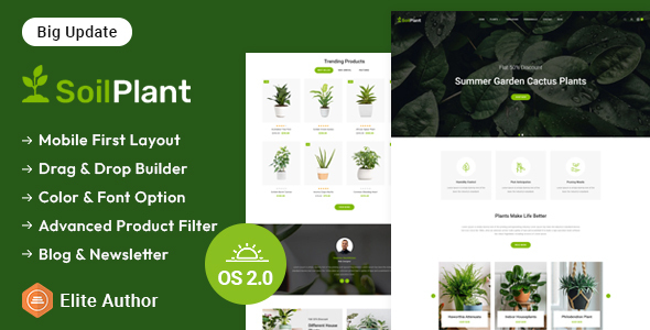 SoilPlant-植物和苗圃商店Shopify 2.0响应式主题