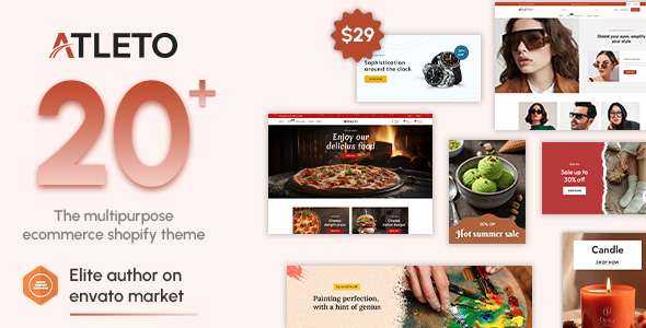 Atleto–响应式多用途电子商务Shopify主题